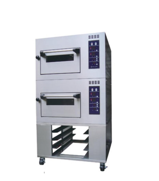 二層二板直放觸控式前白電烤箱